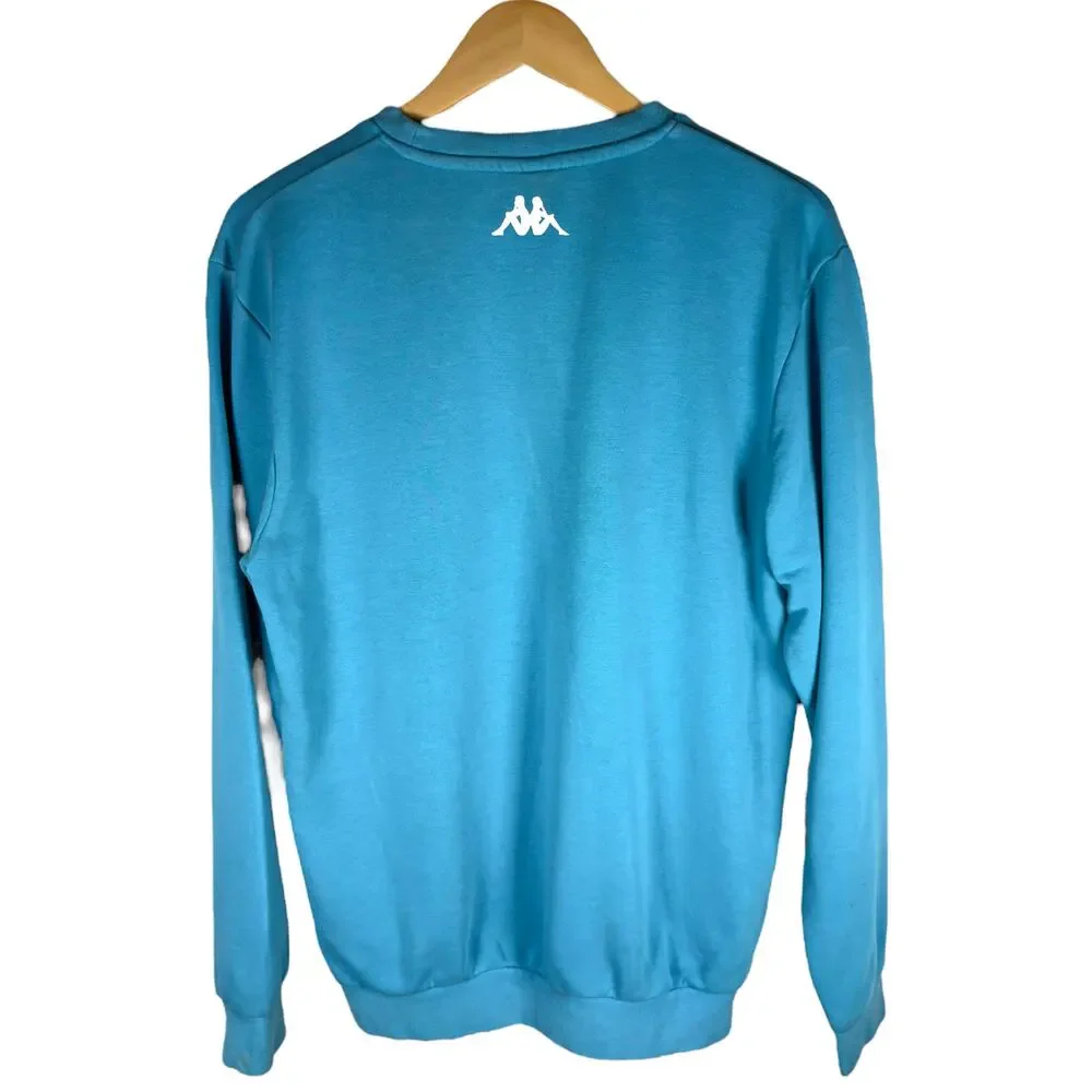 Kappa Big Spellout Logo Crewneck Sweatshirt Men’s L - Preppy Urban Streetwear - Picture 2 of 12